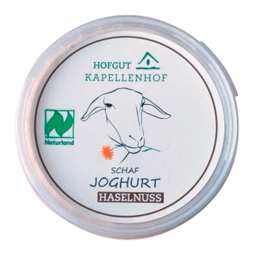 LANDMAKRT Hofgut Kapellenhof Joghurt Haselnuss 180g